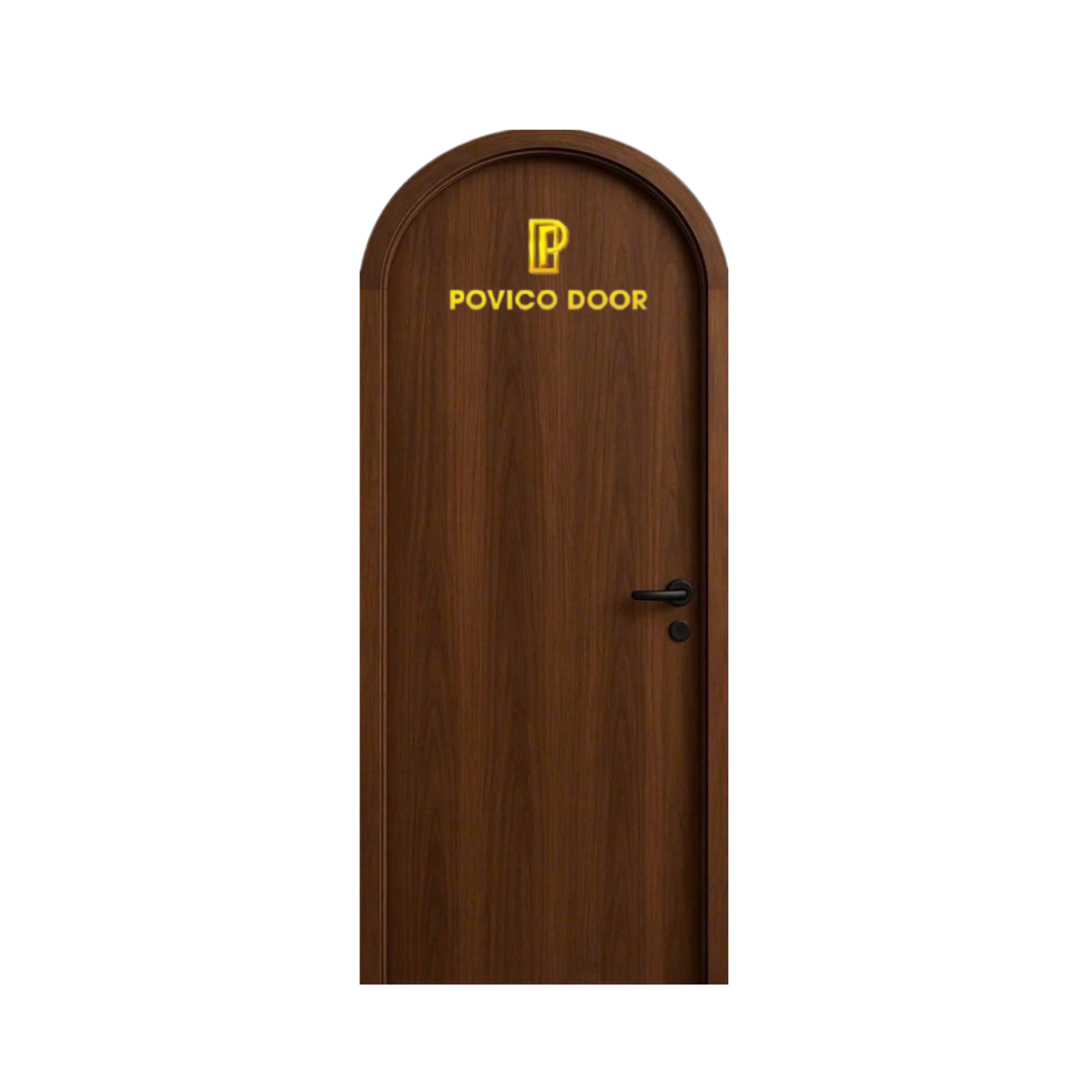 Cửa vòm phẳng theo yêu cầu pvc-503